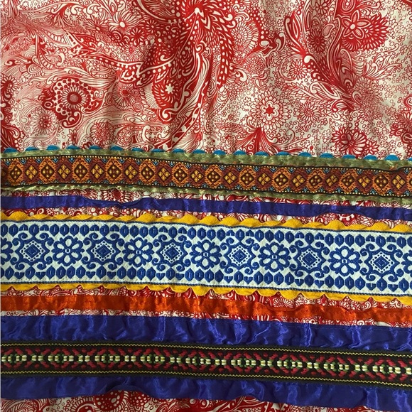 VINTAGE 70’s YOUNG INNOCENT By Arpeja maxi dress size 7 - Picture 10 of 11